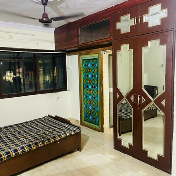 Bedroom in Studio Apartment at Shiv Sagar CHS Ltd, Poonam Nagar – for Rent