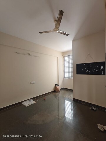 Master Bedroom in 1 BHK Builder Floor at Hsr Layout – for Rent