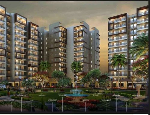 2 BHK + Servant Room 1172 Sq.Ft. Apartment in Maya Garden City