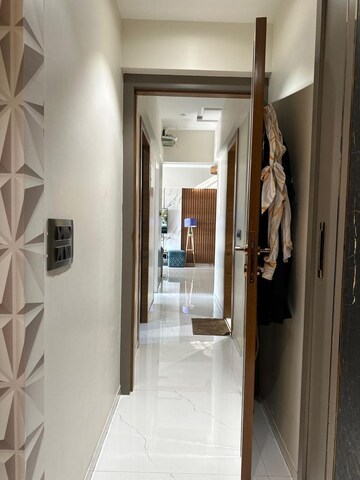 Building Lobby in 2 BHK Apartment at Rustomjee Azziano Wing D, Majiwada – for Sale