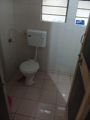 Bathroom in 2 BHK Apartment at Nirmal Township A, Hadapsar – for Rent