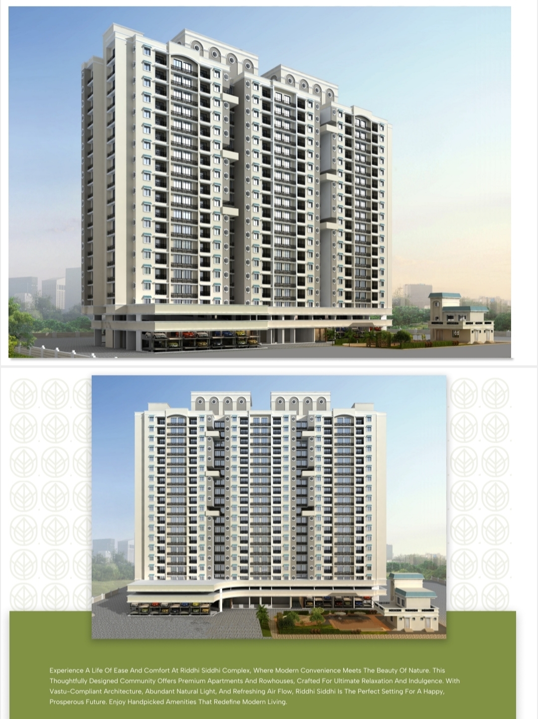 2 BHK Builder Floor For Sale in Riddhi Zoa Complex