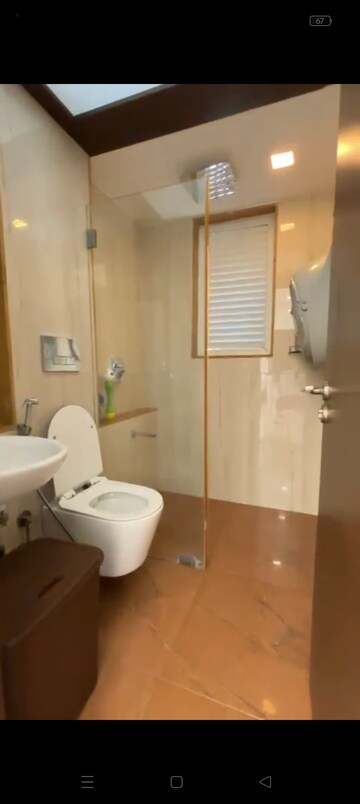 Attached Bathroom in 2 BHK Apartment at Ruparel Ariana, Parel – for Rent