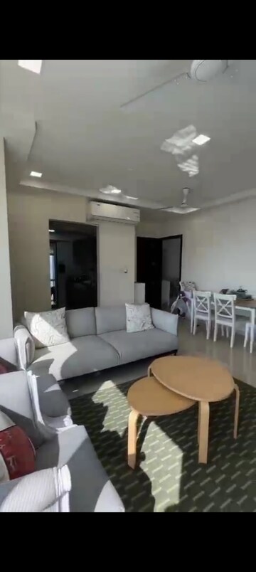 Living Room in 2 BHK Apartment at Ruparel Ariana, Parel – for Rent