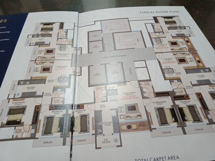 Floor Plan, tirupati-namaah 2 Bedroom 617 Sq.Ft. Apartment In Bhayandar East Thane 8053562