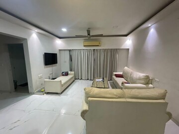 Living Room in 2 BHK Apartment at Ruparel Ariana, Parel – for Rent