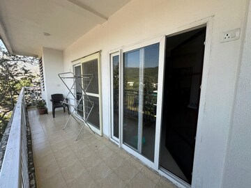 Balcony in 3 BHK Apartment at Earthcon Rajpur Greens, Rajpur – for Sale