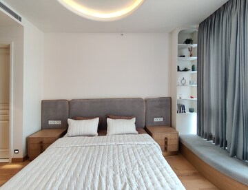 Bedroom in 1 BHK Apartment at Bhartiya Leela Residences, Thanisandra Main Road – for Rent