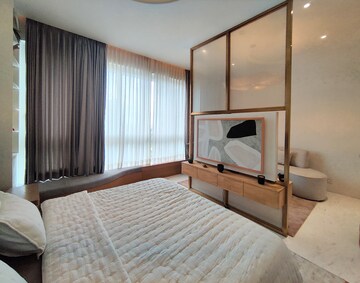 Bedroom in 1 BHK Apartment at Bhartiya Leela Residences, Thanisandra Main Road – for Rent