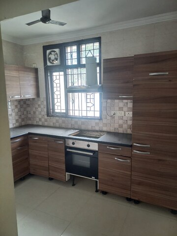 Kitchen in 3 BHK Builder Floor at Sushant Lok 3, Sector 57 – for Rent