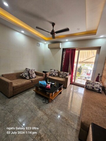Living Room in 3 BHK Apartment at M2K The White House, Sector 57 – for Rent