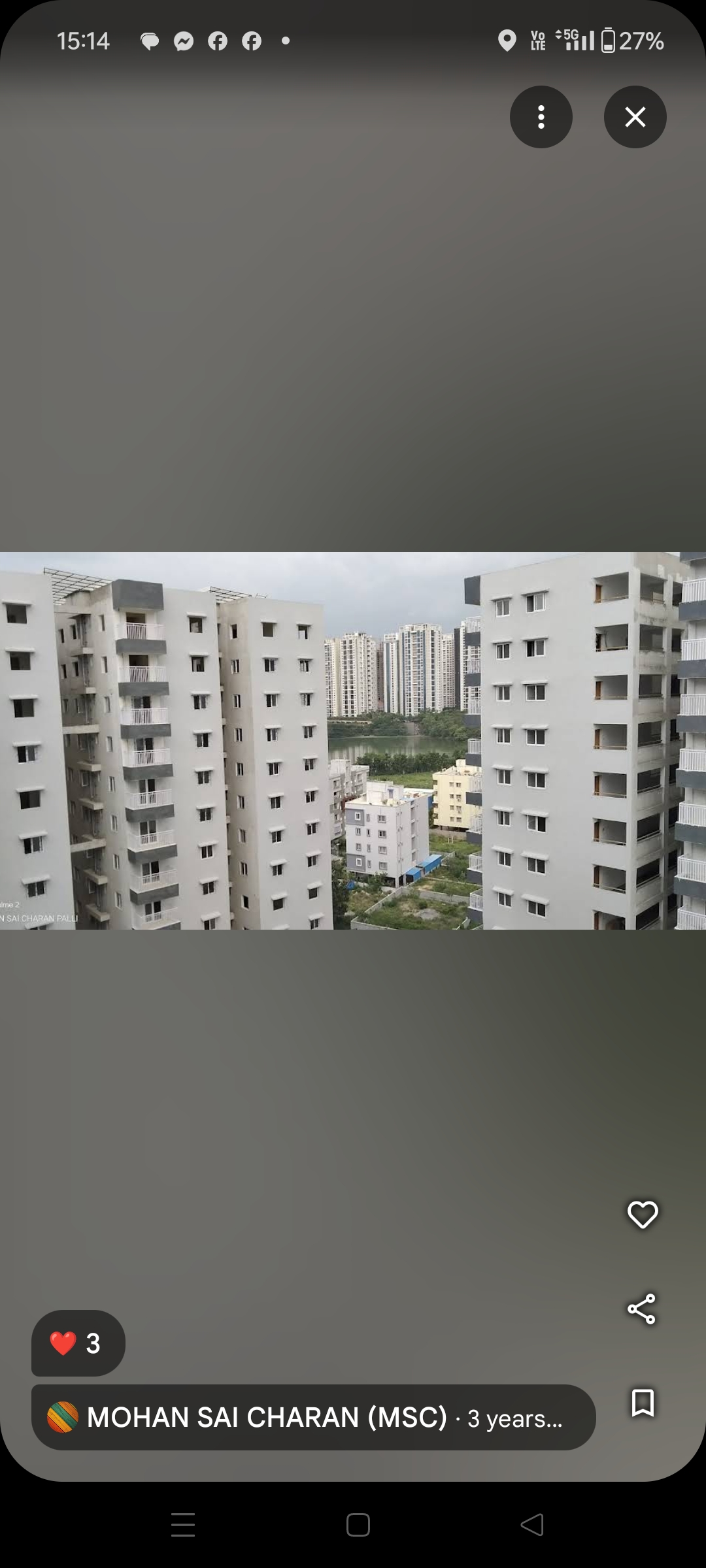 2.5 BHK + Pooja Room 1384 Sq.Ft. Apartment in Jains Carlton Creek Phase 2