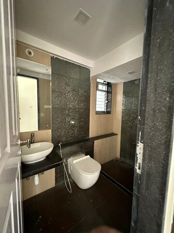 Bathroom in 2 BHK Apartment at Divine Aspen Garden, Goregaon East – for Rent