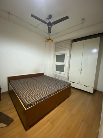 Bedroom in 2 BHK Builder Floor at Ansal Continental Villas, Sector 22 – for Rent