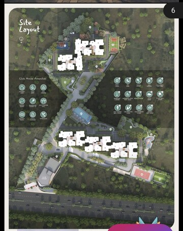 Master Plan in 3 BHK Apartment at Goyal Orchid Life, Gunjur – for Sale