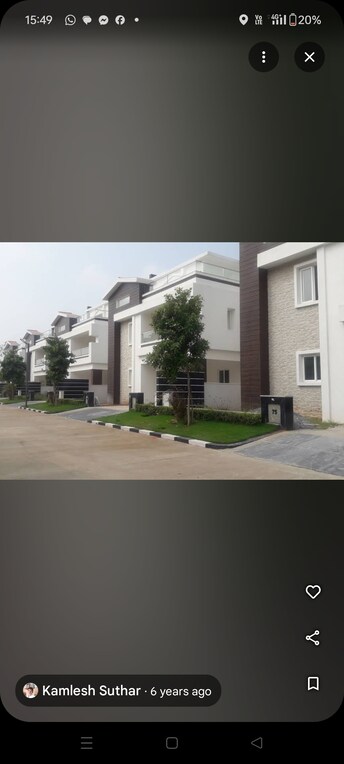 4 BHK Villa For Resale in Mayfair Villas Tellapur Tellapur Hyderabad  8054012