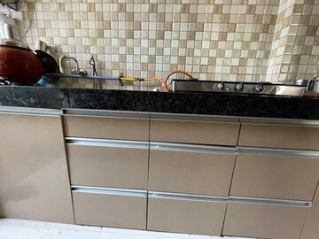 Kitchen in 2 BHK Apartment at Rajyash Reevanta, Vasna – for Rent
