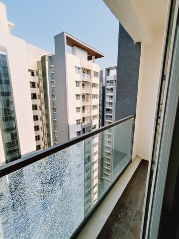 Balcony in 3 BHK Apartment at Sumadhura Horizon, Kondapur – for Rent