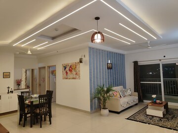 Living Room in 3 BHK Apartment at Mantri Serenity, Kanakapura Road – for Sale