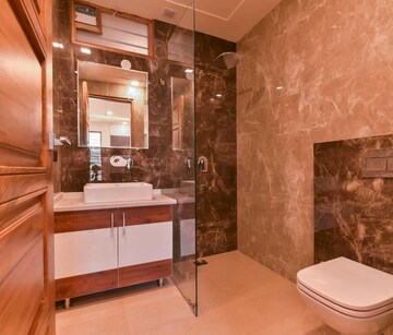 Bathroom in 4 BHK Builder Floor at Sector 8 – for Rent