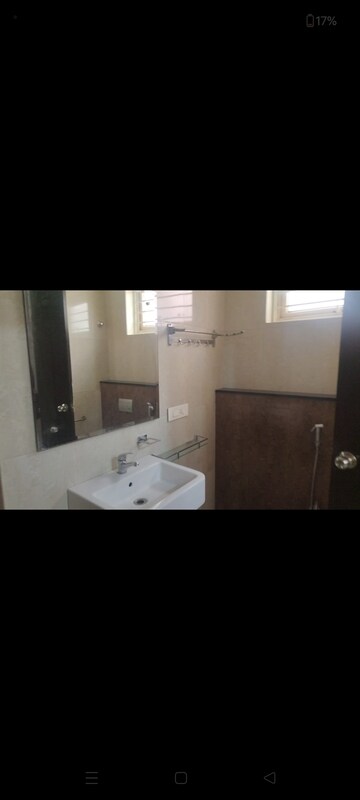 Bathroom in 3 BHK Apartment at Sri Sai Apartments Jubilee HIlls, Jubilee Hills – for Rent