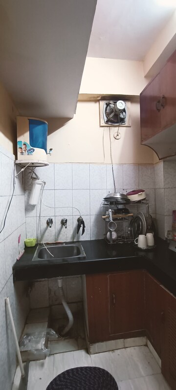 Kitchen in 1 RK Apartment at NDA Aravali Apartments, Sector 34 – for Rent