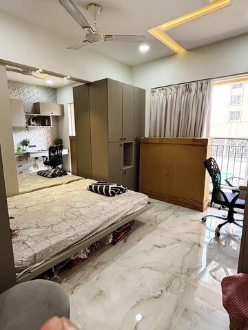 Bedroom in 2 BHK Apartment at Rustomjee Azziano Wing D, Majiwada – for Sale