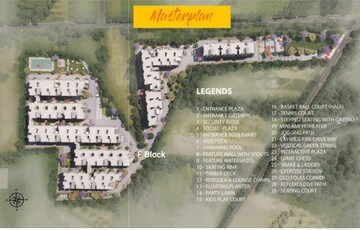 Master Plan in 2.5 BHK Apartment at Shriram Liberty Square, Electronic City Phase ii – for Rent