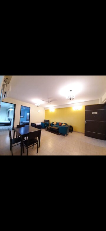 Living Room in 2 BHK Builder Floor at Vasant Kunj – for Rent