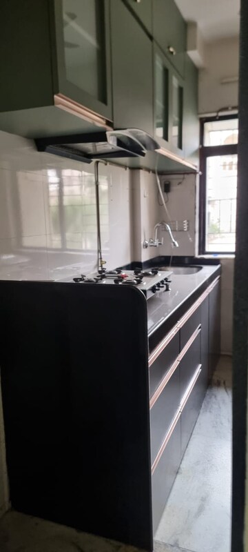 Kitchen in 2 BHK Apartment at Federation Of Pacific Enclave CHS Ltd, Powai – for Rent