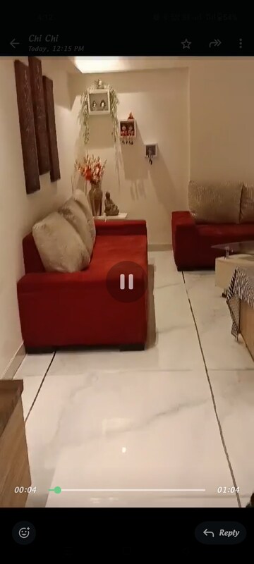 Living Room in 2 BHK Apartment at Lodha Splendora, Ghodbunder Road – for Sale