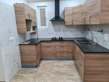 Kitchen in 3 BHK Builder Floor at Greater Kailash I – for Rent