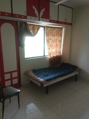 Living Room in 2 BHK Apartment at Hill Mist Harmony Apartment, Kondhwa – for Rent