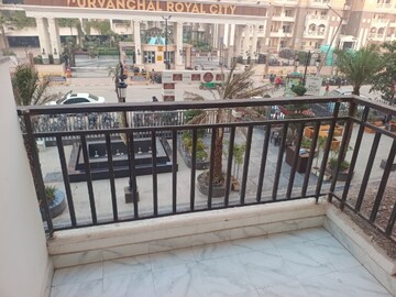 Balcony in Studio Apartment at Earthcon Casa Grande II, Chi V Greater Noida – for Rent