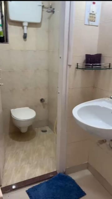 Bathroom in 1 BHK Apartment at Accord CHS Andheri West, Andheri West – for Rent