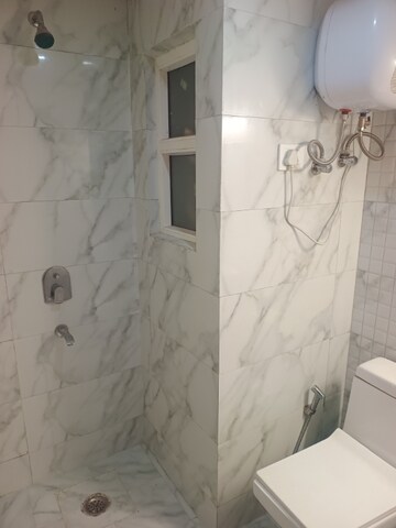 Attached Bathroom in Studio Apartment at Earthcon Casa Grande II, Chi V Greater Noida – for Rent