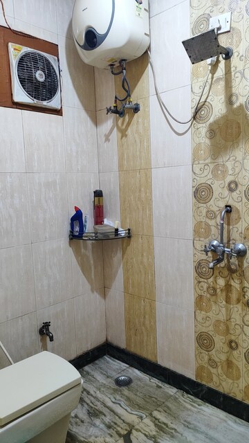 Bathroom in 2 BHK Builder Floor at Adchini – for Rent