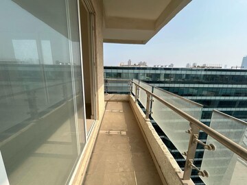 Balcony in 3 BHK Apartment at Indiabulls Sky Forest, Lower Parel – for Rent