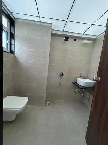 Bathroom in 3 BHK Apartment at Mohannagar CHS, Baner – for Rent