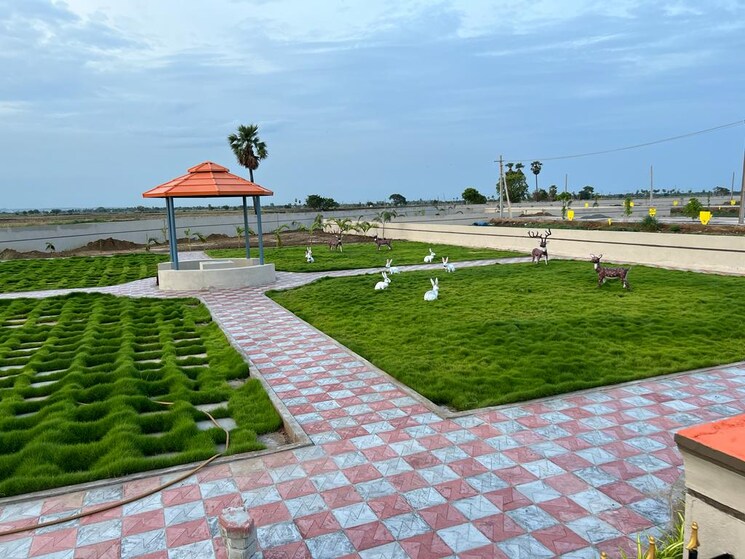 Garden, ssp-sree-city-prime  500 Sq.Yd. Plot In Kankipadu Vijayawada 8054353