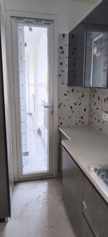 Kitchen in 3 BHK Builder Floor at Ansal Sushant Lok I, Sector 43 – for Rent
