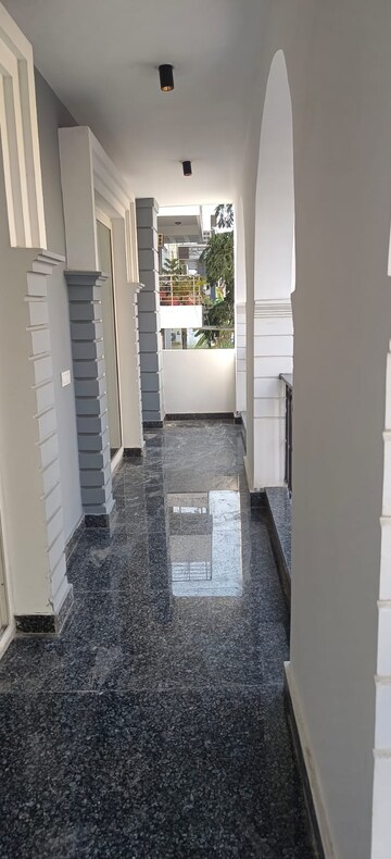 Balcony in 3 BHK Builder Floor at Ansal Sushant Lok I, Sector 43 – for Rent