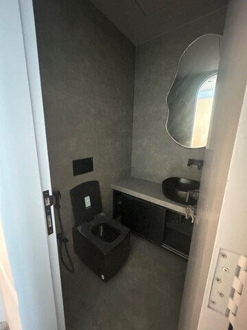 Bathroom in 3 BHK Apartment at Lodha World Crest, Worli – for Rent