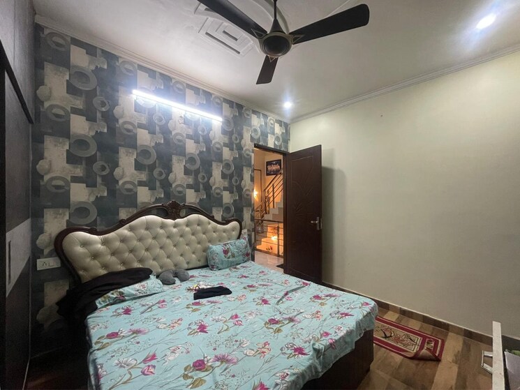 Bedroom, dhakoli village 3 Bedroom 1000 Sq.Ft. Independent House In Dhakoli Village Zirakpur 8054476