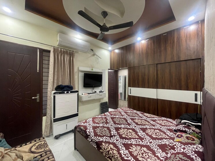 Bedroom, dhakoli village 3 Bedroom 1000 Sq.Ft. Independent House In Dhakoli Village Zirakpur 8054476