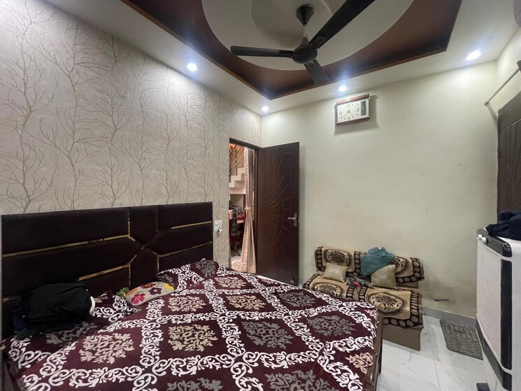 Bedroom, dhakoli village 3 Bedroom 1000 Sq.Ft. Independent House In Dhakoli Village Zirakpur 8054476