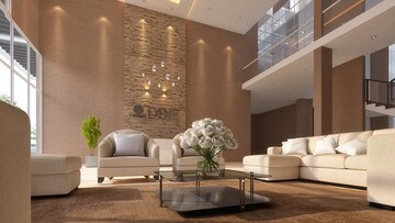 Living Room in 3 BHK Apartment at Kolte Patil iTowers Exente, Electronic City Phase I – for Sale