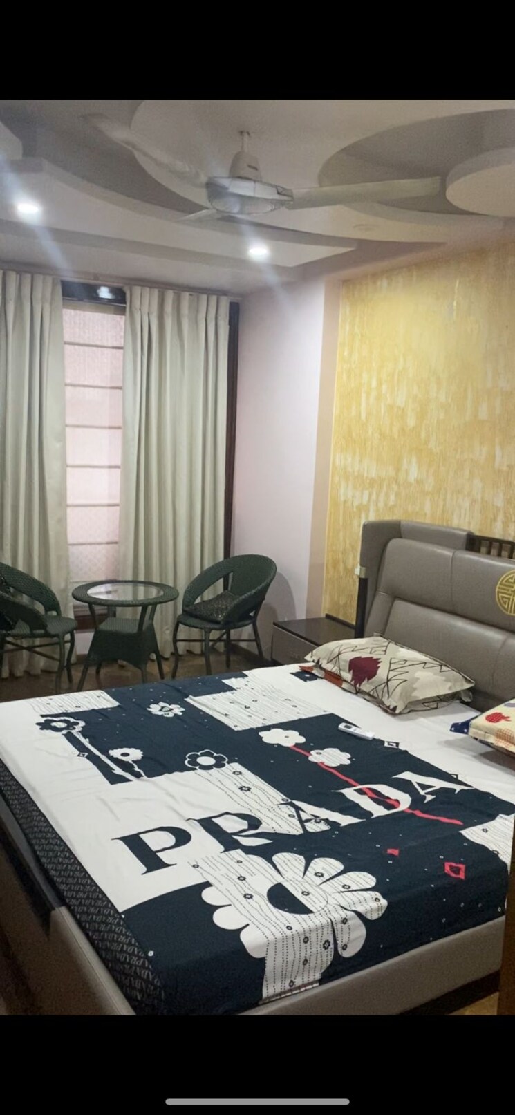 Master Bedroom, unitech-south-city-1 4 Bedroom 360 Sq.Yd. Builder Floor In South City 1 Gurgaon 8054500