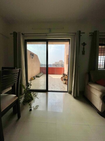Living Room in 3 BHK Apartment at Kumar Shantiniketan Phase 1, Pashan – for Rent