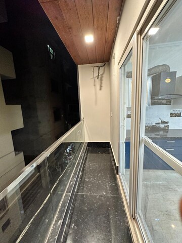 Balcony in 2 BHK Apartment at Palm Residency Chhatarpur, Chattarpur – for Rent
